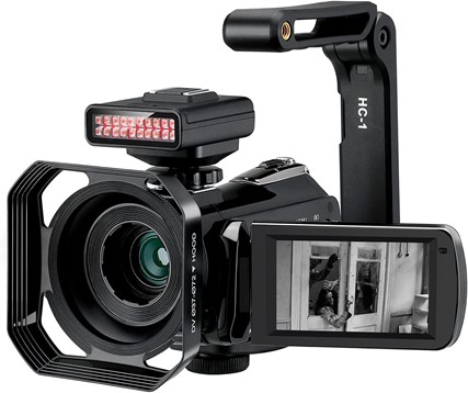 ORDRO 4K Camcorder UHD Night Vision Video Camera