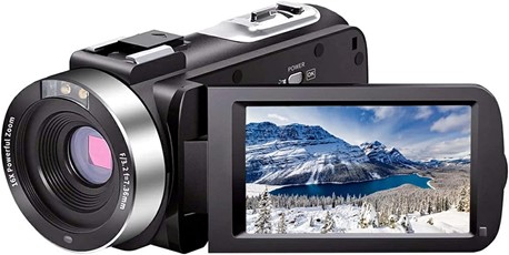 SEREE Video Camera Camcorder Full HD 1080P 30FPS 24.0 MP