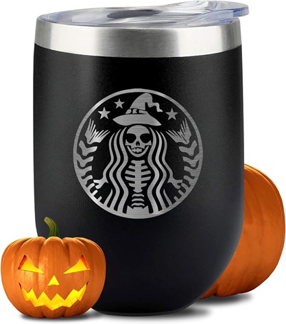 Halloween Starbucks 12oz Spooky Boo Basket Stuffers