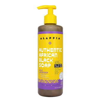 Alaffia Skin Care, Authentic African Black Soap, All in One Body Wash