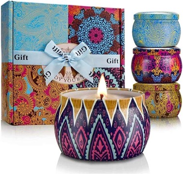 Scented Candles Gift Set by LKDJR