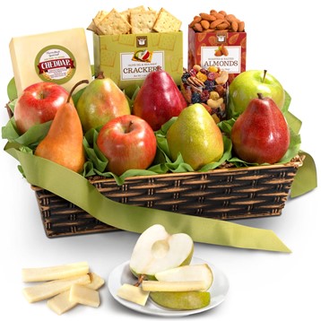 A Gift Inside Classic Fresh Fruit Basket Gift